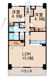 水鉄アーバンコンフォート岩出の物件間取画像